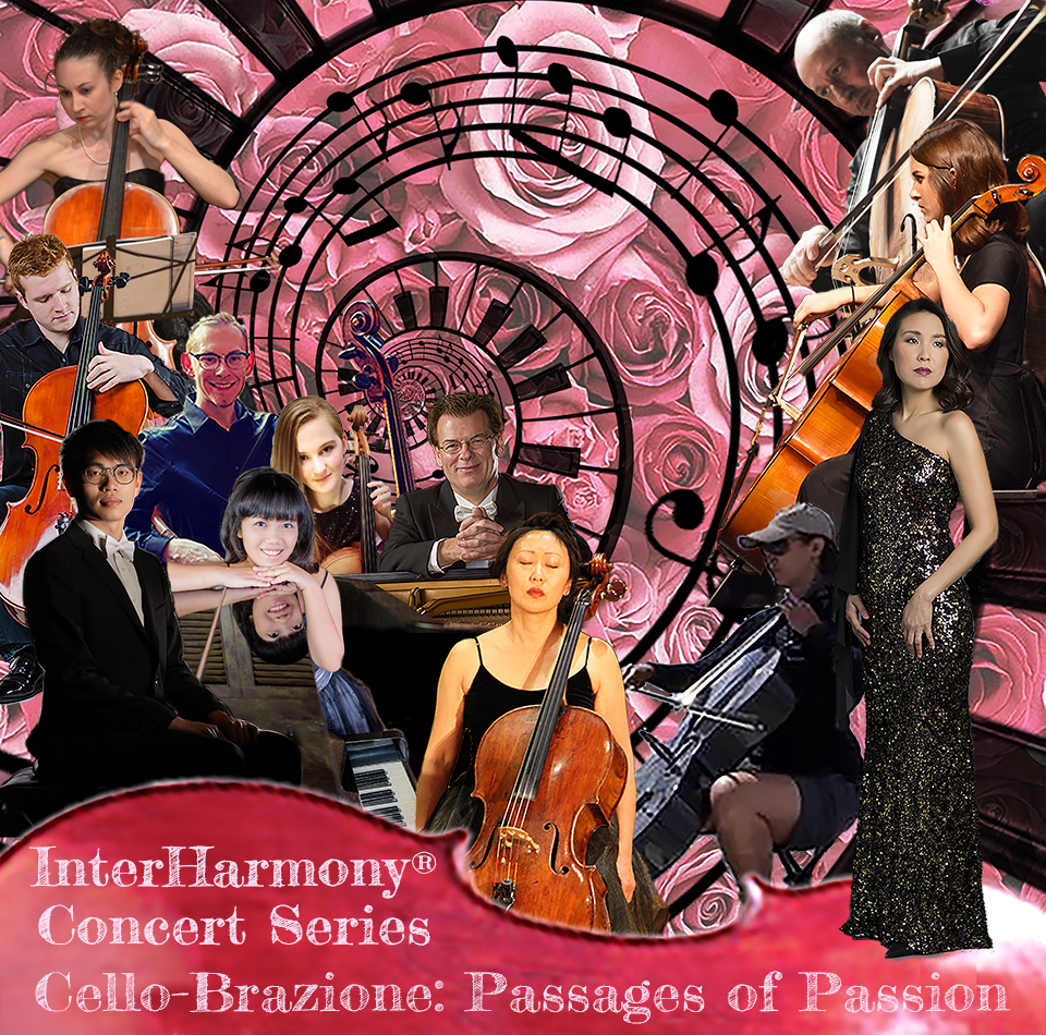 Cello-Brazione: Passages of Passion Opens 6th Season of InterHarmony Series at Carnegie Hall on Nov 3
